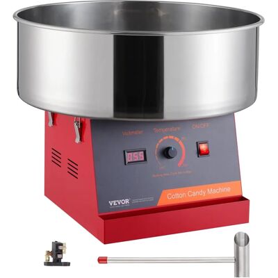 Vevor Zuckerwatte-Maschine - 1000W Elektrische Zuckerhersteller Vevor Zuckerwatte-Maschine - 1000W Elektrische Zuckerhersteller