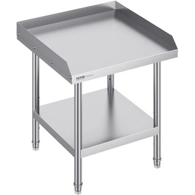 Vevor Edelstahl-Arbeitstisch - 24x24x26 Zoll, verstellbare Regale - Arbeitstisch Vevor Edelstahl-Arbeitstisch - 24x24x26 Zoll, verstellbare Regale - Arbeitstisch