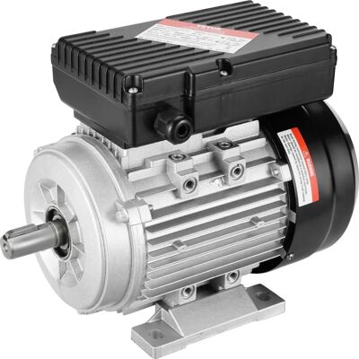 VEVOR Elektromotor - 0,55KW, 1400 U/min, B3 Rahmen, reversibel CW/CCW - Elektromotor VEVOR Elektromotor - 0,55KW, 1400 U/min, B3 Rahmen, reversibel CW/CCW - Elektromotor