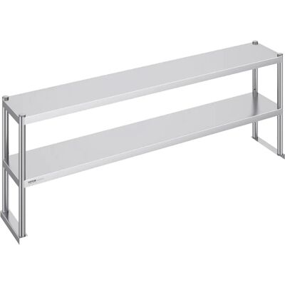 Vevor Doppel-Overshelf - Höhenverstellbarer Arbeitstisch 12x72 Zoll Vevor Doppel-Overshelf - Höhenverstellbarer Arbeitstisch 12x72 Zoll