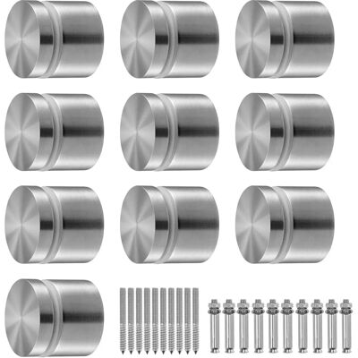 Vevor Morsetto in Acciaio Inox per Vetro 10 pz - Regolabile per Vetro 8-16mm - Supporto per Balconi Esterni Vevor Morsetto in Acciaio Inox per Vetro 10 pz - Regolabile per Vetro 8-16mm - Supporto per Balconi Esterni