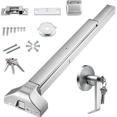 Vevor Barra de Salida de Emergencia - 76-91cm - Hardware de Pánico Seguro Vevor Barra de Salida de Emergencia - 76-91cm - Hardware de Pánico Seguro