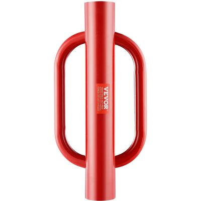Succebuy Schwerer Zaunpfostentreiber - 4,11 Zoll, 22LB, Rot Succebuy Schwerer Zaunpfostentreiber - 4,11 Zoll, 22LB, Rot
