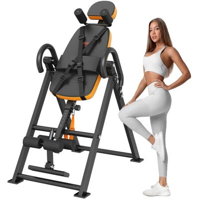 Vevor Inversionstisch - Platzsparend, Unterstützt 136 kg, Verstellbare Höhe Vevor Inversionstisch - Platzsparend, Unterstützt 136 kg, Verstellbare Höhe