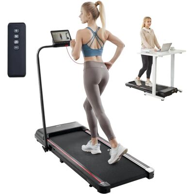 Vevor Walking Pad - Kompaktowy pas do chodzenia z absorpcją wstrząsów, 120 kg, 2,5HP, pilot & LED Vevor Walking Pad - Kompaktowy pas do chodzenia z absorpcją wstrząsów, 120 kg, 2,5HP, pilot & LED