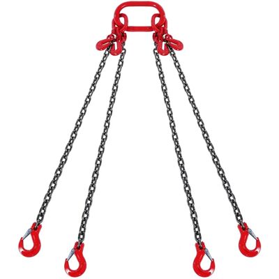 Vevor Sangle à Chaîne - 10 pi, 8mm, 5000kg, G80, Heavy Duty - Publicité Vevor Sangle à Chaîne - 10 pi, 8mm, 5000kg, G80, Heavy Duty - Publicité