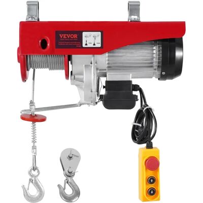 Succebuy Elektrisches Hebezeug - 1200 kg, 14 ft Fernbedienung, 40 ft Hub, Einzel/Doppelsling Succebuy Elektrisches Hebezeug - 1200 kg, 14 ft Fernbedienung, 40 ft Hub, Einzel/Doppelsling