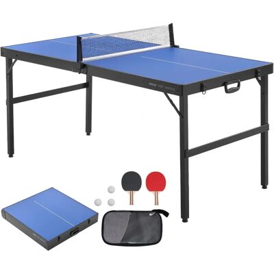 Vevor Table de Ping-Pong Portable d'Intérieur - Pliable et Complète - Publicité Vevor Table de Ping-Pong Portable d'Intérieur - Pliable et Complète - Publicité