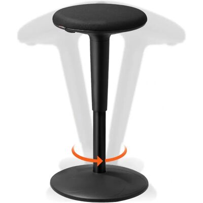 VEVOR Höhenverstellbarer Bürostuhl - 55-72cm - Schwarz VEVOR Höhenverstellbarer Bürostuhl - 55-72cm - Schwarz