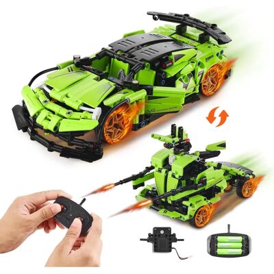 Vevor STEM RC Kit 2 en 1 Voiture et Robot Éducatif pour Enfants - Publicité Vevor STEM RC Kit 2 en 1 Voiture et Robot Éducatif pour Enfants - Publicité