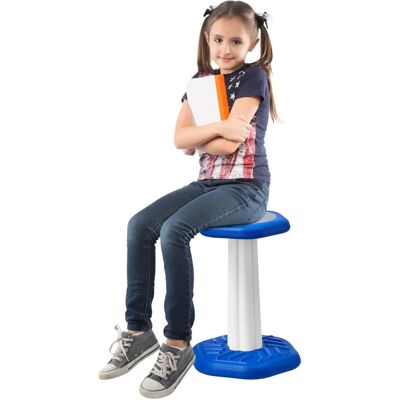 Chaise oscillante pour enfants Vevor avec coussin en éponge - Chaise oscillante pour enfants - Concentration Posture - Bleu Chaise oscillante pour enfants Vevor avec coussin en éponge - Chaise oscillante pour enfants - Concentration Posture - Bleu