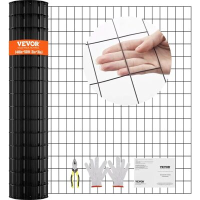 Vevor Galvanisiertes Drahtgeflecht 48" x 50' - Zaun Vevor Galvanisiertes Drahtgeflecht 48" x 50' - Zaun