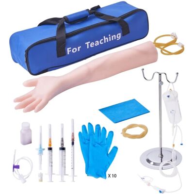 Vevor Marke Phlebotomy Übungskit - Hochrealistischer IV-Arm Vevor Marke Phlebotomy Übungskit - Hochrealistischer IV-Arm