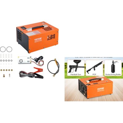 MOPHORN VEVOR Compresseur d'Air Portable 30 MPa Refroidissement par Eau Ventilateur Arrêt Automatique Réservoir de Paintball - Publicité MOPHORN VEVOR Compresseur d'Air Portable 30 MPa Refroidissement par Eau Ventilateur Arrêt Automatique Réservoir de Paintball - Publicité