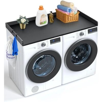 Vevor Vevor Munkapad Vasaló és Szárítógéphez - Fekete - 54" x 27" Fa Vízálló Vevor Vevor Munkapad Vasaló és Szárítógéphez - Fekete - 54" x 27" Fa Vízálló