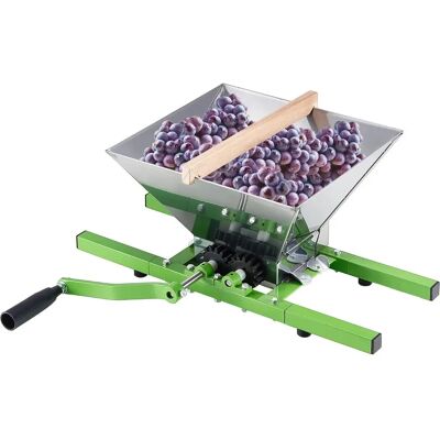 Vevor Edelstahl Obst- und Apfelmühle - 7L - Fruchtmühle Vevor Edelstahl Obst- und Apfelmühle - 7L - Fruchtmühle