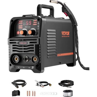 Vevor Soudeur MIG Portable 130Amp - Multi-Process, Synergic, Flux Core - Publicité Vevor Soudeur MIG Portable 130Amp - Multi-Process, Synergic, Flux Core - Publicité