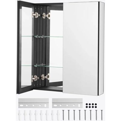 Vevor Armoire à Médicine 26" X 30" Miroir Armoire à Médicine Étagères Réglables - Armoire à Médicine - Publicité Vevor Armoire à Médicine 26" X 30" Miroir Armoire à Médicine Étagères Réglables - Armoire à Médicine - Publicité