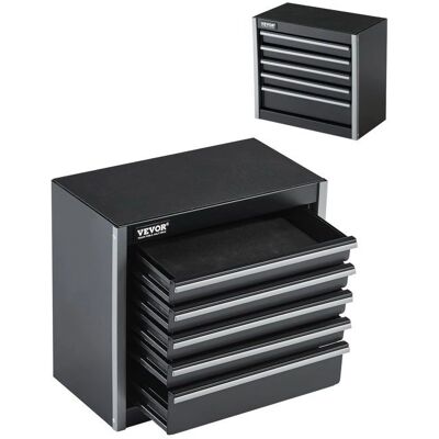 Vevor Caja de Herramientas Portátil - 5 Cajones de Acero - 218x118x205mm Vevor Caja de Herramientas Portátil - 5 Cajones de Acero - 218x118x205mm