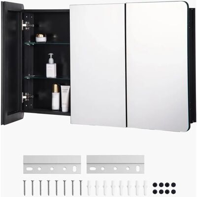 Vevor Armadietto da Medicina in Alluminio per Bagno - 25,5 x 40 in Vevor Armadietto da Medicina in Alluminio per Bagno - 25,5 x 40 in