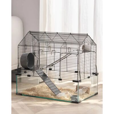 Vevor Hamster Cage - Acrylic 360° View Small Animal Enclosure Vevor Hamster Cage - Acrylic 360° View Small Animal Enclosure