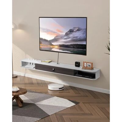 Vevor Weißer Wand-TV-Schrank 70 Zoll mit Kabelöffnung Vevor Weißer Wand-TV-Schrank 70 Zoll mit Kabelöffnung