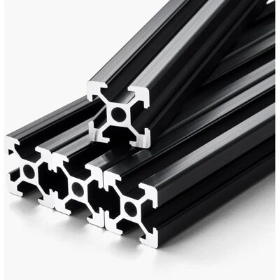 Succebuy Aluminium-Extrusionsprofil - 2000mm - Schwarz - 3D-Drucker Succebuy Aluminium-Extrusionsprofil - 2000mm - Schwarz - 3D-Drucker