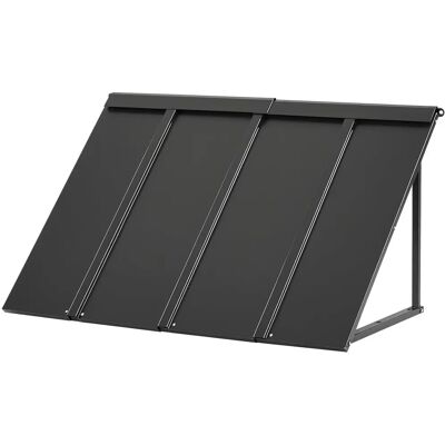 Succebuy Fekete fém napellenző 44 x 24 - Napellenző Succebuy Fekete fém napellenző 44 x 24 - Napellenző