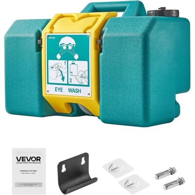 Succebuy Tragbarer Augenwaschstation - 8 Gal - OSHA-zertifiziert, Wandmontage/Fläche, Notfall, Grün Succebuy Tragbarer Augenwaschstation - 8 Gal - OSHA-zertifiziert, Wandmontage/Fläche, Notfall, Grün