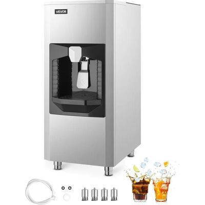 Succebuy Eismaschine - 180 lbs Lagerkapazität - Automatischer 20 lbs/Min Eis Succebuy Eismaschine - 180 lbs Lagerkapazität - Automatischer 20 lbs/Min Eis