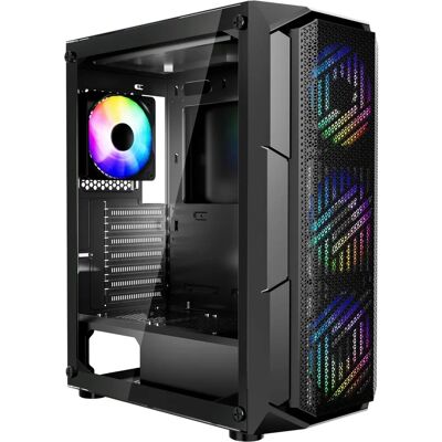 Succebuy Boîtier Gaming PC - Haute Circulation, Verre Trempé - GPU 320mm - Publicité Succebuy Boîtier Gaming PC - Haute Circulation, Verre Trempé - GPU 320mm - Publicité