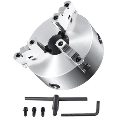 Vevor 200mm Mordaza de torno - Autocentrante, Alta Resistencia Vevor 200mm Mordaza de torno - Autocentrante, Alta Resistencia