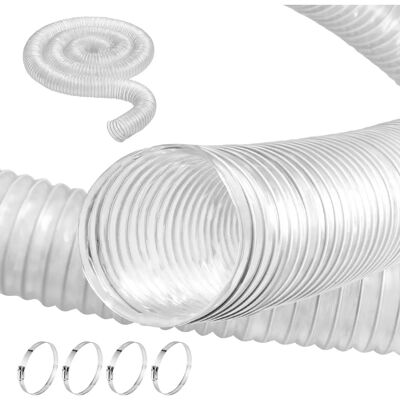 VEVOR Modèle - Tuyau de collecte de poussière flexible - 6,3x300cm - Publicité VEVOR Modèle - Tuyau de collecte de poussière flexible - 6,3x300cm - Publicité