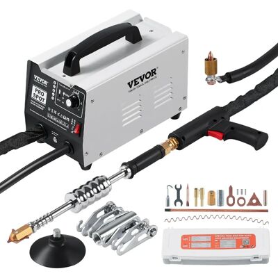 Vevor Kit de Reparación de Abolladuras - 7 Modos - Extractor de Abolladuras Automático Vevor Kit de Reparación de Abolladuras - 7 Modos - Extractor de Abolladuras Automático