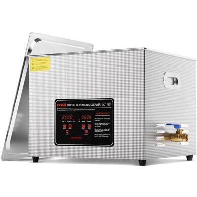 Limpiador ultrasónico VEVOR - 15L con temporizador y calefacción Limpiador ultrasónico VEVOR - 15L con temporizador y calefacción