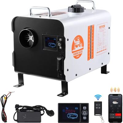 Vevor Diesel-Luftheizung 12V/24V 8kW Bluetooth Fernbedienung Vevor Diesel-Luftheizung 12V/24V 8kW Bluetooth Fernbedienung