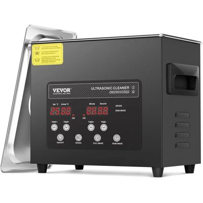 Vevor 3L Ultrahangos Tisztító - Ékszerek Szemüveg 40kHz Vevor 3L Ultrahangos Tisztító - Ékszerek Szemüveg 40kHz