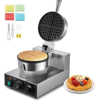 Vevor Máquina de Gofres - 1230 W - Antiadherente - 250x465x280mm - Comercial Vevor Máquina de Gofres - 1230 W - Antiadherente - 250x465x280mm - Comercial