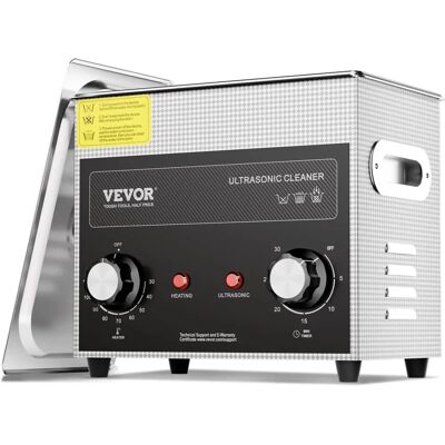 Vevor 3L Ultrahangos Tisztító - Órák, Szemüvegek, Érmék, Fém Alkatrészek - Professzionális Vevor 3L Ultrahangos Tisztító - Órák, Szemüvegek, Érmék, Fém Alkatrészek - Professzionális