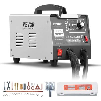 Vevor Kit de Reparación de Abolladuras con Soldador de Perno - 7 Modos y Potencia Ajustable Vevor Kit de Reparación de Abolladuras con Soldador de Perno - 7 Modos y Potencia Ajustable