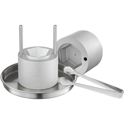 Vevor Eisdiamantpresse - 2,4 Zoll Aluminium Eiskugel Maker für Getränke Vevor Eisdiamantpresse - 2,4 Zoll Aluminium Eiskugel Maker für Getränke