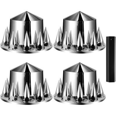 VEVOR Hinterachskappen-Set - Helles Silber - Robust ABS, Einfache Montage VEVOR Hinterachskappen-Set - Helles Silber - Robust ABS, Einfache Montage