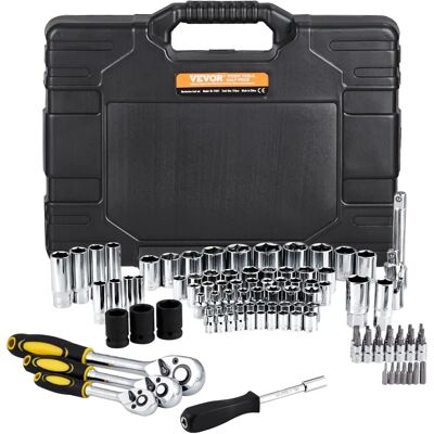 VEVOR 121 Stück Mechanik-Werkzeugset - Hochleistungs, Tragbar, Langlebig VEVOR 121 Stück Mechanik-Werkzeugset - Hochleistungs, Tragbar, Langlebig