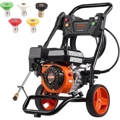 Vevor Lavadora a presión de gas - 3400 PSI, 10L/min, Bomba de aluminio Vevor Lavadora a presión de gas - 3400 PSI, 10L/min, Bomba de aluminio