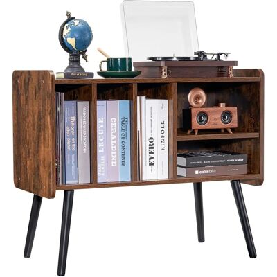 Support pour tourne-disque Vevor - Stockage vinyle vintage, 220 albums - Publicité Support pour tourne-disque Vevor - Stockage vinyle vintage, 220 albums - Publicité
