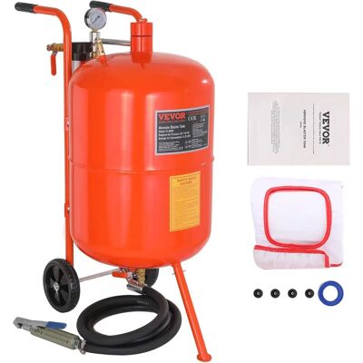 Vevor Hochdrucksandstrahler - 75,7L, Keramikdüsen, Tragbar Vevor Hochdrucksandstrahler - 75,7L, Keramikdüsen, Tragbar