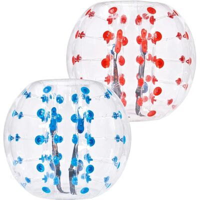 Vevor Aufblasbare Stoßkugel PVC Sumo Z - Rote & Blaue Punkte Vevor Aufblasbare Stoßkugel PVC Sumo Z - Rote & Blaue Punkte