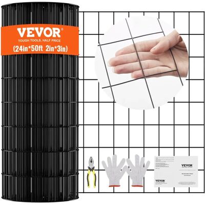 Vevor Verzinktes Drahtgeflechtzaunrolle - 24'' x 50' - 16 Gauge Hühnerdraht Vevor Verzinktes Drahtgeflechtzaunrolle - 24'' x 50' - 16 Gauge Hühnerdraht