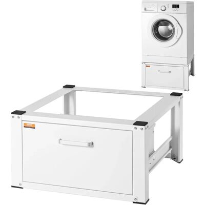 Vevor Fehér Mosógép Állvány - Támogat akár 660lbs - 28x27x14.3" Vevor Fehér Mosógép Állvány - Támogat akár 660lbs - 28x27x14.3"