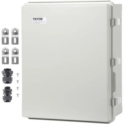 Boîte de jonction extérieure VEVOR - 13,78x9,84x5,90 pouces boîtier électrique ABS - Publicité Boîte de jonction extérieure VEVOR - 13,78x9,84x5,90 pouces boîtier électrique ABS - Publicité